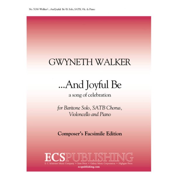 And Joyful Be