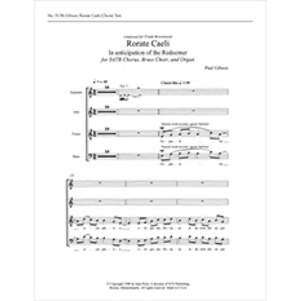 Rorate caeli : In Anticipation of the Redeemer