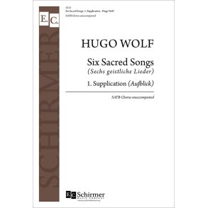 Six Sacred Songs: No. 1. Aufblick : Supplication