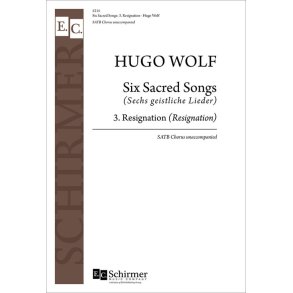 Six Sacred Songs: No. 3. Resignation