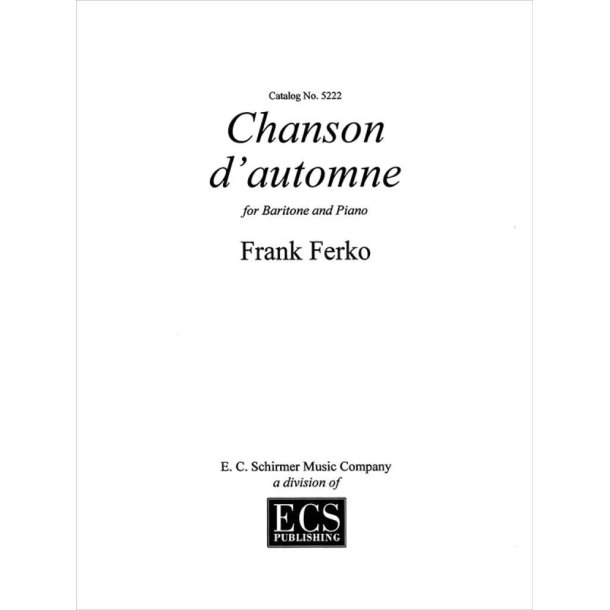 Chanson d'Automne