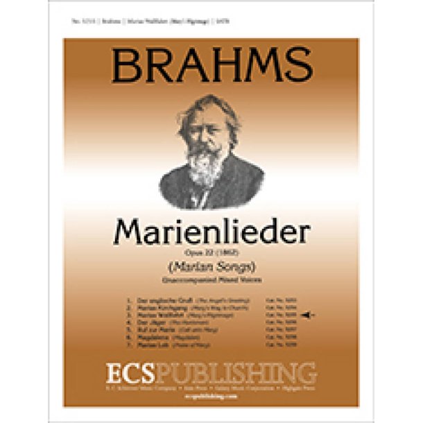 Marienlieder: No. 3. Marias Wallfahrt : Mary's Pilgrimage