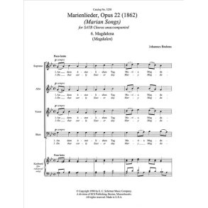 Marienlieder: No. 6. Magdalena