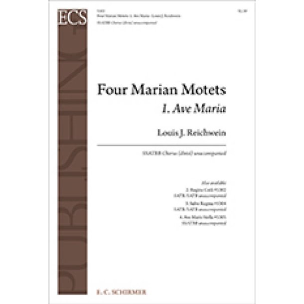 Four Marian Motets: No. 1. Ave Maria