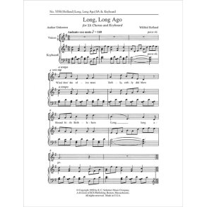 Long, Long Ago