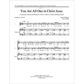 You Are All One in Christ Jesus