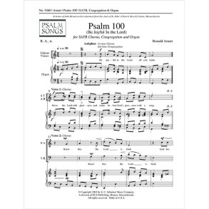 Psalm 100 : Be Joyful in the Lord