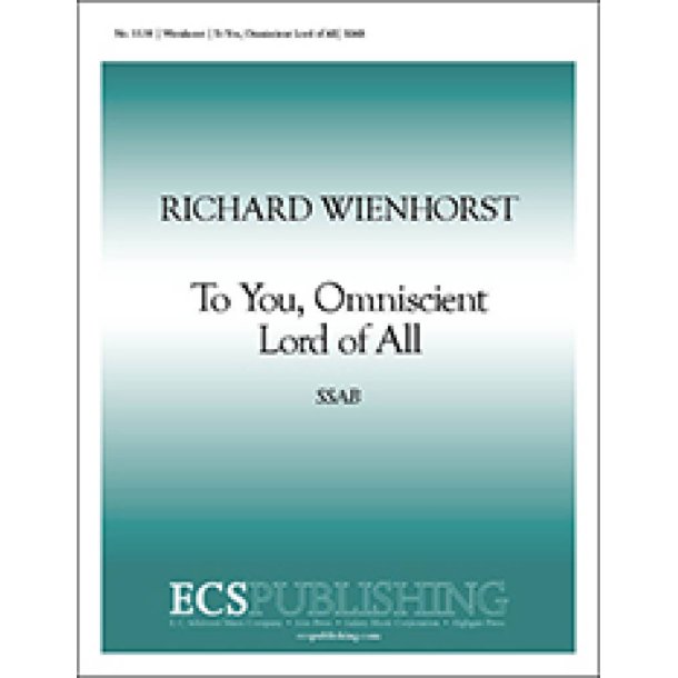 To You, Omniscient Lord of All