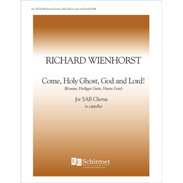 Come, Holy Ghost, God and Lord!