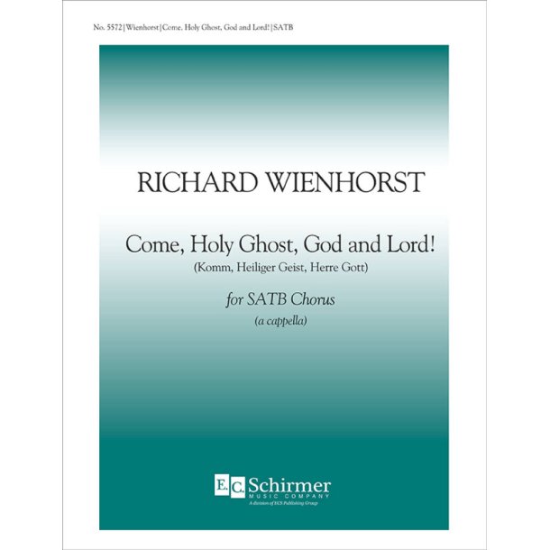 Come, Holy Ghost, God and Lord!