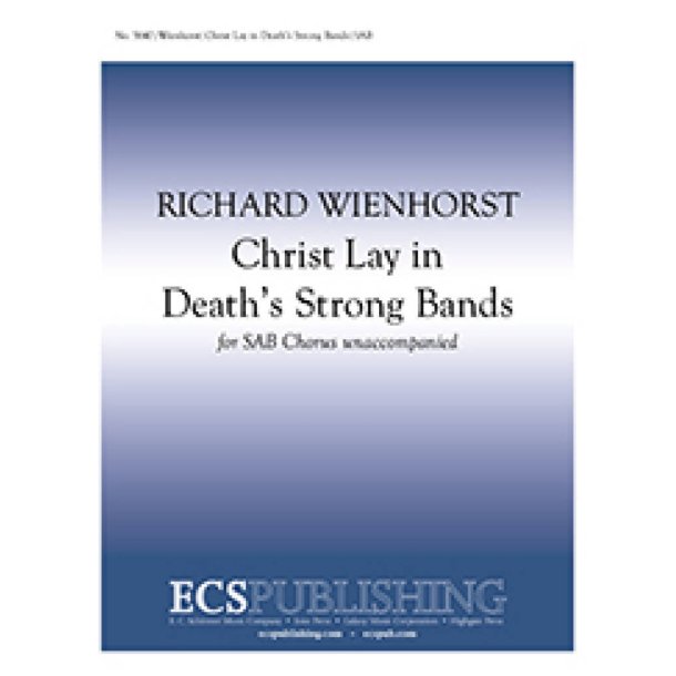 Christ Jesus Lay in Death's Strong Bands