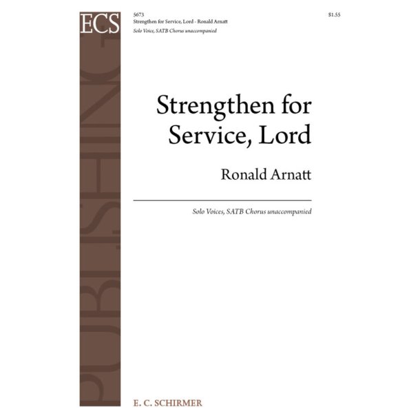Strengthen for Service, Lord