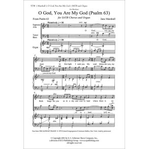 O God, You Are my God : Psalm 63