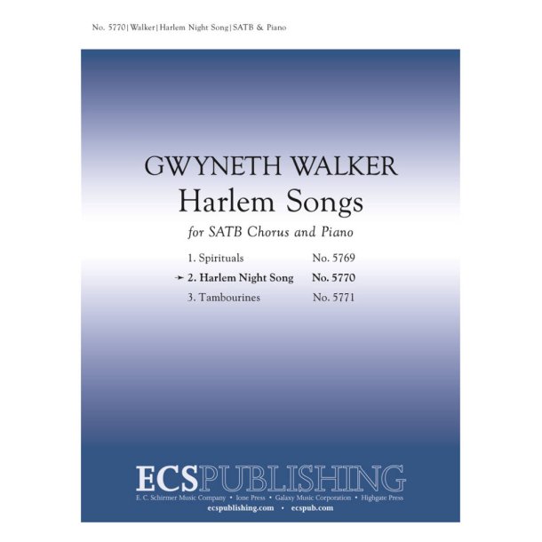 Harlem Songs: No. 2 Harlem Night Song