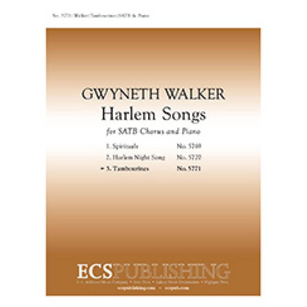 Harlem Songs: No. 3. Tambourines