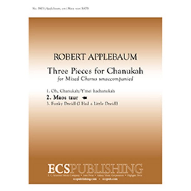 Three Pieces for Chanukah: No. 2 Maoz tzur