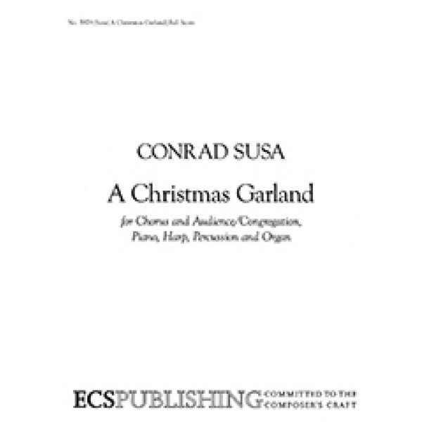 A Christmas Garland : SATB Full Score for #4365