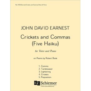 Crickets and Commas: Five Haiku