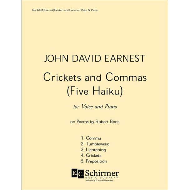 Crickets and Commas: Five Haiku