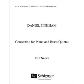 Concertino for Piano and Brass Quintet