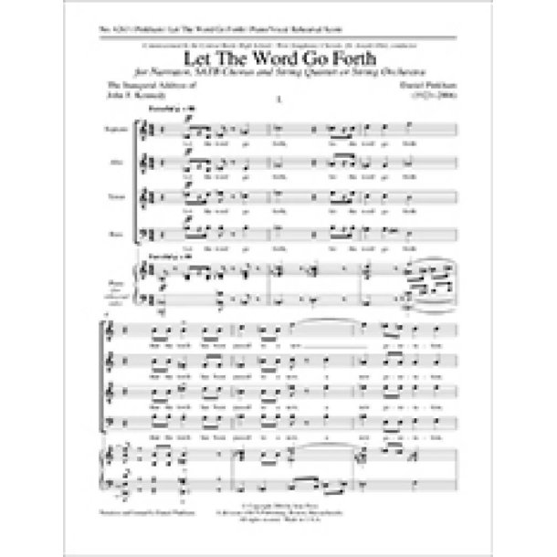 Let the Word Go Forth