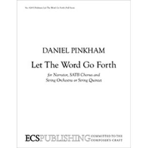 Let the Word Go Forth : Full Score and Parts