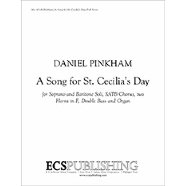 A Song for St. Cecilia's Day