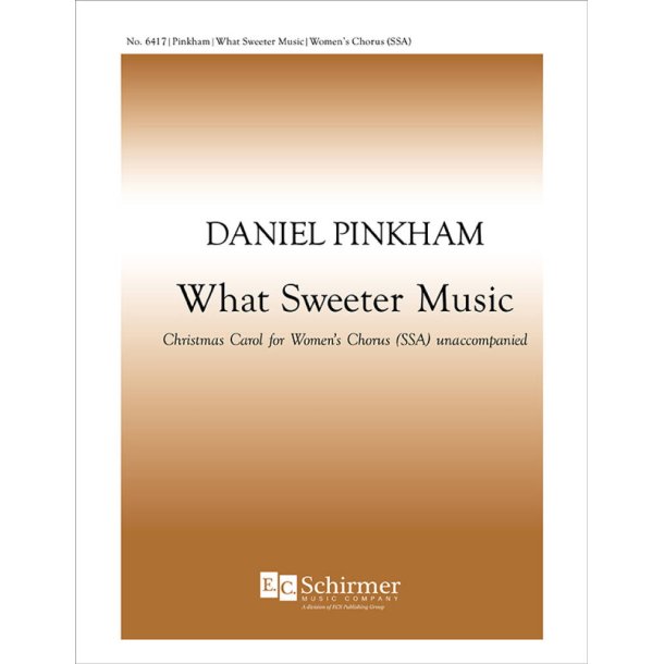 What Sweeter Music