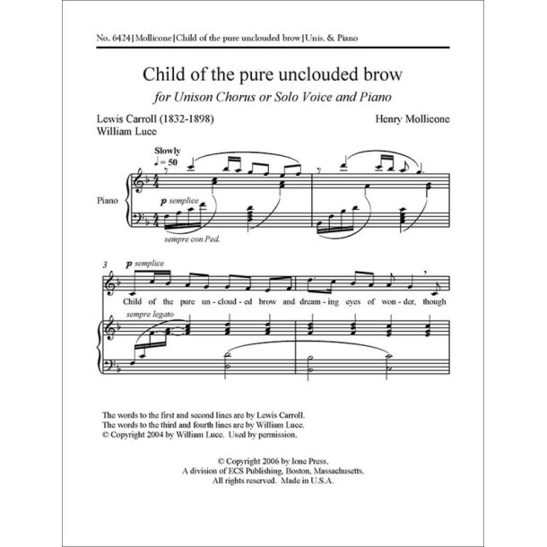 Child of the Pure Unclouded Brow