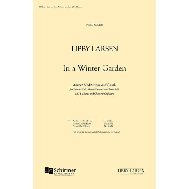 In a Winter Garden : Full Score