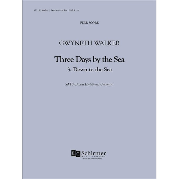 Three Days by the Sea: 3. Down to the Sea : Additional Full Score