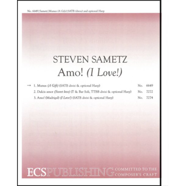 Amo!: 1. Munus : A Gift