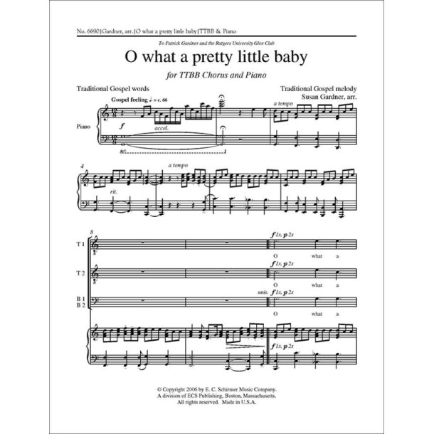 O what a pretty little baby