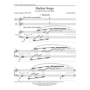 Harlem Songs: No. 1 Spirituals