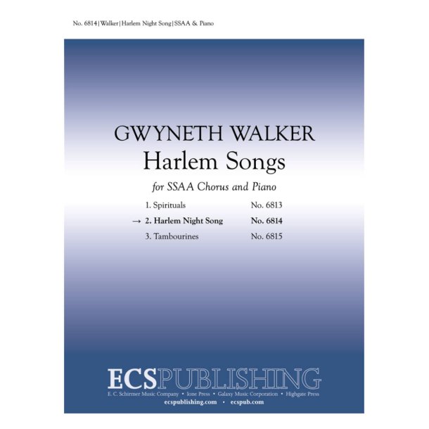 Harlem Songs: No. 2 Harlem Night Song