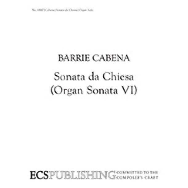 Sonata da Chiesa : Organ Sonata VI