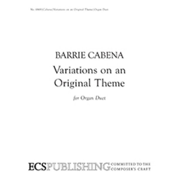Variations on an Original Theme : Organ Duet
