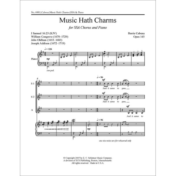 Music Hath Charms