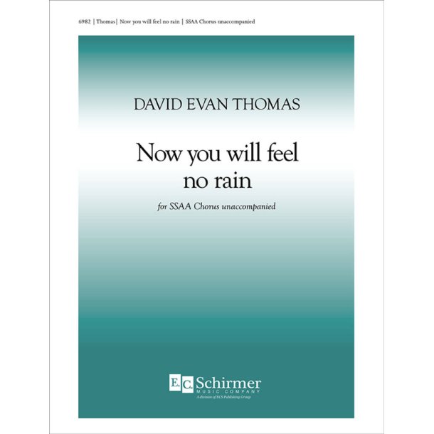 Now You Will Feel No Rain