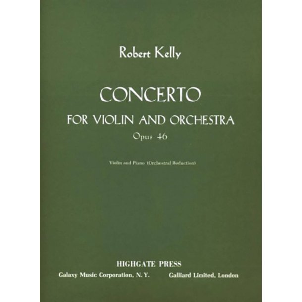 Concerto for Violin & Orchestra, Op. 46