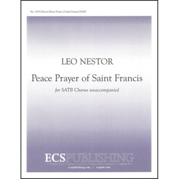 Peace Prayer of St. Francis
