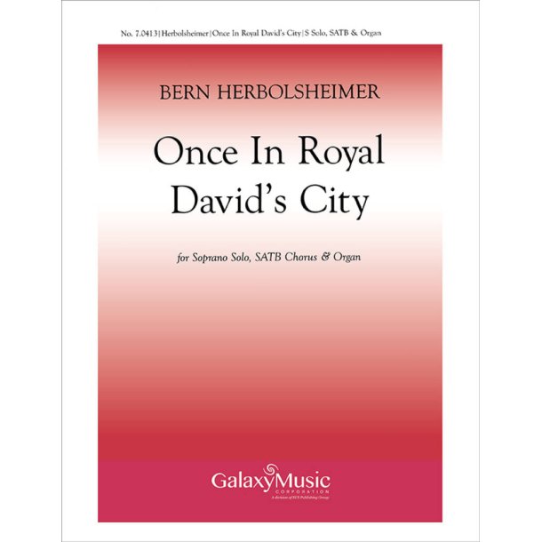Once in Royal David's City