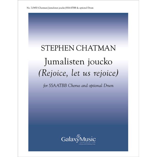 Jumalisten joucko : Rejoice, let us rejoice