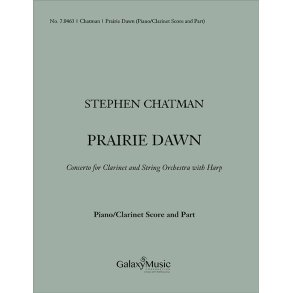Prairie Dawn : Rehearsal score and Clarinet part for 7.0416
