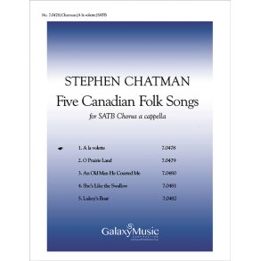 Five Canadian Folk-Songs: No. 1 A la volette