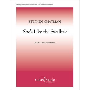 5 Canadian Folk-Songs: No 4 She's Like the Swallow