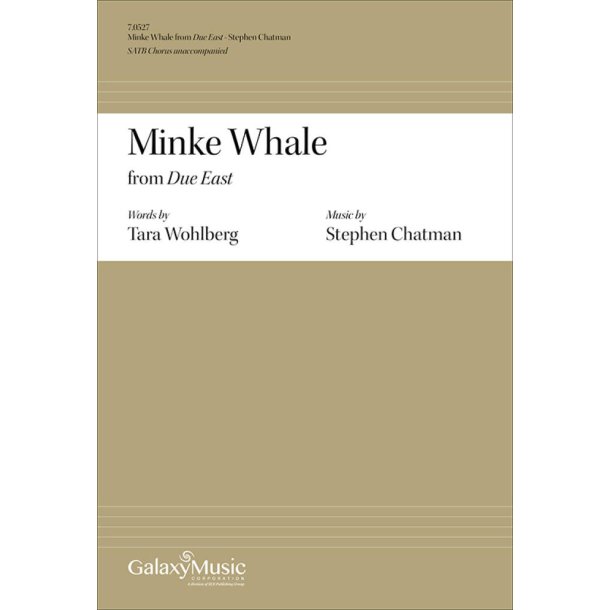Due East: No. 2 Minke Whale