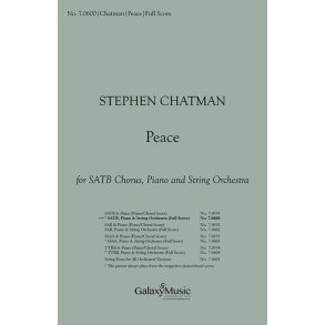 Peace : SATB Full Score for #7.0591