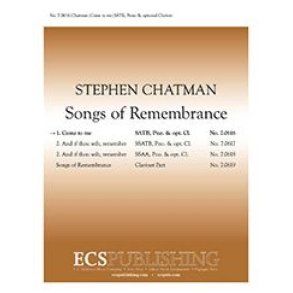 Songs of Remembrance: No. 1 Come to me