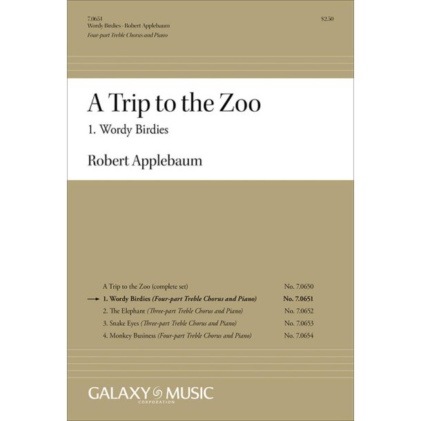 A Trip to the Zoo: 1. Wordy Birdies